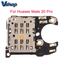 SIM Card Holder Socket Board for Huawei Mate 20 Pro Mobile Phone Replacement Parts