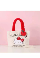 Hello Kitty Hello Kitty - Sanrio | 毛绒斜揹袋 | 單肩包
