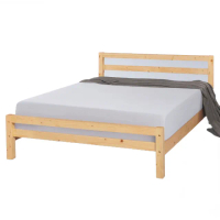【MUNA 家居】1812型傑森6尺實木雙人床(床架 雙人加大床 實木 床台)