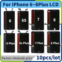 10pcs/lot Wholesale Original OEM For iPhone 6 6Plus 6S Plus 7 7Plus 8 8Plus LCD Display Touch Screen