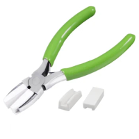 Convenient Nylon Pliers with Replacement Heads Wire Looping Pliers Essential Tool Alloy Material Gift for Crafters