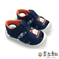 【菲斯質感生活購物】台灣製護趾涼鞋-藍 現貨 台灣製 涼鞋 小童鞋 男童鞋 女童鞋 小童涼鞋