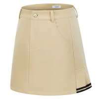 Golf Skort Clothing Womens Short Tennis Skirt Pleated Half-body Trouser Skirts Slim Thin Anti-light Sports Shorts Golf Wear