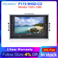 FeelWorld P173-9HSD-CO Monitor 1920 x 1080 display HDMI 3G-SDI DVI-I 4K30 17.3'' 4K Carry-On Broadcast Monitor 9HSD