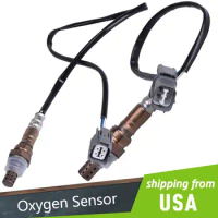 2PC Upstream&amp;Downstream Oxygen O2 Sensor for 01-05 Honda Civic 1.7L D17A7 Engine