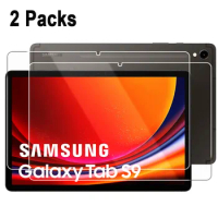 2 Pieces Oleophobic-Proof HD Scratch Proof Tempered Glass Screen Protector For Samsung Galaxy Tab S9 WiFi 5G 11 Inch Film