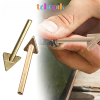 Smoothing Head Welding Tips 2PCS, Triangular Copper Plastic Repair For 60 Watt Plastic Welding