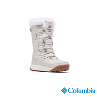 Columbia 哥倫比亞 女款-保暖防水長筒雪靴-米白色 UBL18860BG/IF