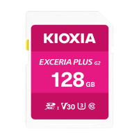 【KIOXIA 鎧俠】EXCERIA PLUS G2 SDXC UHS-I V30 U3 128GB 記憶卡(LNPL2M128GG4)