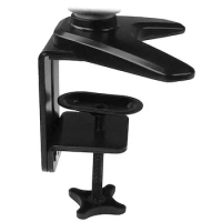 Full Motion Articulating Desk-Mount Monitor Arm with Laptop Stand for Dual-display Workspace and Increase Productivity