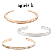 agnes b. 簡約款logo手環(多款)