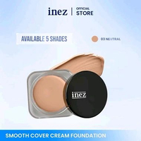 INEZ Smooth Cover Cream Foundation 03.NUETRAL - Foundation Krim