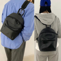 【WHOSE BAG】韓國製 皮革迷你兩用後背包 斜背包 NO.LF1199(男後背包 男斜背包 女後背包 女斜背