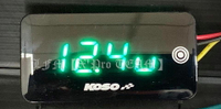 【LFM】KOSO 觸控式 超薄型電壓&amp;溫度二合一碼錶 DRG158 FORCE SMAX 雷霆王 XMAX MT09 MT07 CB650R CBR650R MT03 R3 忍400 NINJA400 CB300R Z400 R6 MT15 Z650 小阿魯 GSXR150 電壓錶 溫度錶 水溫錶