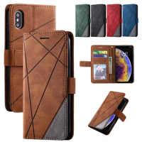 Leather Flip Case For Samsung Galaxy S7 S8 S9 Plus S10 E S20 FE Ultra J6 J8 2018 J3 J5 J7 2017 Note 8 9 10 20 Lite Wallet Cover
