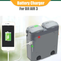 Power Battery Charger For DJI Air 3 Charging Hubs Flights Two-Way Battery Charging Hubs Power Bank For DJI Air 3