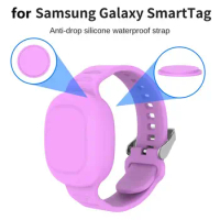 1PC Silicone Children Safe Wristband for Samsung Galaxy Smart Tag Lightweight Waterproof GPS Tracker Holder Kids Watch Bracelet