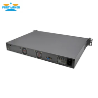 Firewall Appliance LGA1151 Intel Core i3 8100 i5 8600 i7 8700 with 6x I226 LAN 4x 10G SFP 2xUSB 1U Network Security pfSense