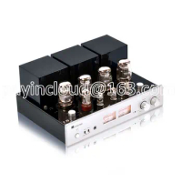 Q-019 MUZISHARE X7 Integrated Vacuum Tube Amplifier KT88x4 AB1 Push-pull Amp 25~45W TR~UL Switch 110V/220V MM Phono