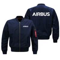 S-8XL Military Outdoor High Quality Jackets for Men Pilots Airbus Print Ma1 Bomber Jacket Spring Autumn Winter Man Coats Jacket