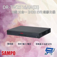 【CHANG YUN 昌運】SAMPO聲寶 DR-TW2516AN-I3 16路 五合一 2HDD XVR 錄影主機