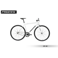 PROMAX FIXIE BIKE PF30 ALLOY FRAME DAN BAHAGIAN DENGAN RISER BAR