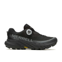 【MERRELL】運動鞋 野跑鞋 女鞋 AGILITY PEAK 5 BOA GTX 黑色 ML068214(J068214)
