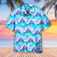 Disney Happy New Year 2024 Hawaiian Shirt Disney Hawaiian Shirt Disney Mickey Buttons Shirt Disney Hawaiian Shirt Casual T-Shirt