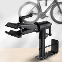 2 in 1 Bike Repair Stand Foldable Bicycle Repair Workstand Professional Adjustable Bike Maintenance Tools