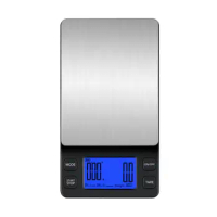 Kitchen Coffee Scale High Accuracy 2Kg/0.1g Battery LCD Display Pour-over Coffee Tea Electronic Digital Scale Baking Supplies