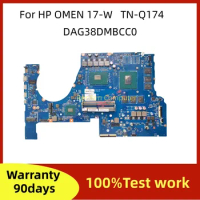 DAG38DMBCC0 G38D For HP OMEN 17-W 17-W151NR TN-Q174 Laptop Motherboard 915554-601 915554-501 915554-001 I7-7700HQ GTX1060 testOK