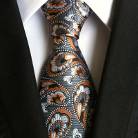 Cà Vạt Bộ Com Lê Nam, Mật Độ Cao, Chất Liệu Polyester Paisley, Cà Vạt Áo Sơ Mi Bộ Đồ Dễ Phối Đồ Hàng