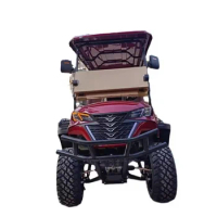48/72V Lithium Battery Modern Fashion MD Model 4 Seat Sightseeing Bus Club Cart Electric Golf Buggy Hunting Cart with CE DOT