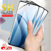 3Pcs 9H Curved Glass For Realme 12 Pro+ 5G Screen Protector Tempered Glass Realme12 Pro Plus Realme12Pro 12Pro Plus Cover Film