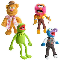 The Muppets Kermit Frog Drummer Swedish Chef Gonzo Fozzie Bear plush Plush Doll Toy