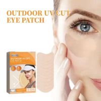 5 Pairs UV Cut Eye Patch Golf Sun Protection Patches Moisturizing Breathable Sun Protection Face Patch For Golfs Beach Travel