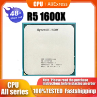 Ryzen 5 1600X R5 1600X 3.6 GHz Six-Core Twelve-Thread CPU Processor 95W L3=16M Socket AM4 YD160XBCM6IAE