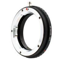 LM-EM Adapter ring For Leica M Lens to EF-M Mount Canon EOS M M2 M3 M5 M6 M10 M100 M50 Camera