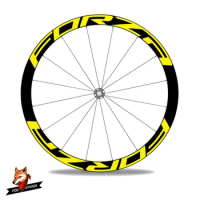 Road Bicycle Carbon Wheel Rim Sticker 24/30/38/40/50/55/60/80/88mm 26er 27.5er 29er MTB Bike Wheels Decal for-forza