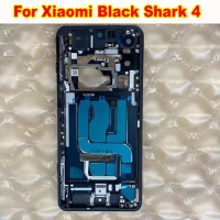 Original Best For Xiaomi Black Shark 4 Middle Frame Housing + Volume Buttons Front Bezel Plate For BlackShark 4 Pro Chassis