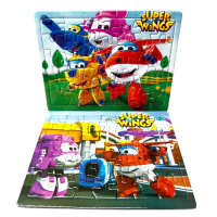 Super Wings Puzzle Mainan Anak Bongkar Pasang Karakter Lucu dan Edukatif untuk Anak-anak