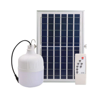หลอดไฟ LED พร้อมแผงโซลาร์เซลล์ 200 วัตต์ Day Light รุ่น SKSTBRM-200W T125