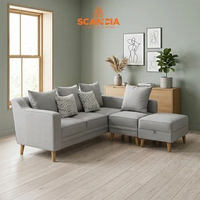 SCANDIA Sofa Bed L Annlide Bench Laci Box Silver Virgoun Square Abu - sofa bed sofa L sofa bed L sha