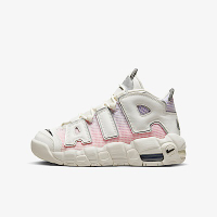 Nike Air More Uptempo GS [DQ0514-100] 大童 休閒鞋 復古 大AIR 粉紫漸變 米白