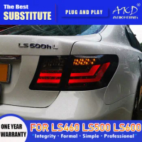 AKD Tail Lamp for Lexus LS460 LED Taillight 2006-2009 LS600 LS400 LS430 Rear Fog Brake Turn Signal Automotive Accessories