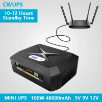 Router Wifi Portable UPS Energy Backup 5V 12V Long Running Time Power Suppliy Without Interruption For Modem And Wifi Router