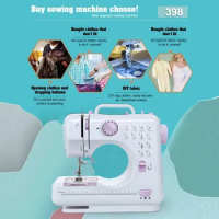 High End Household Small Electric Sewing Machines Multifunctional Clothing Sewing Tools Electric Edge Locking Machines