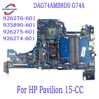 926276-601 935890-601 For HP Pavilion 15-CC Laptop Motherboard 926275-601 926274-601 DAG74AMB8D0 G74A Full Tested