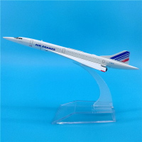 GTWW1:400 Scale Concorde Air France เครื่องบินรุ่น1976-2003 Diecast เครื่องบินของเล่นเครื่องบิน Supersonic Airliner ของขวัญ Collectibleg2021