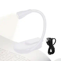 Book Lamp Bedside Book Light USB Charging Model Travel Night Light With Stand And Clip For Outdoor Travel Home Housewarming